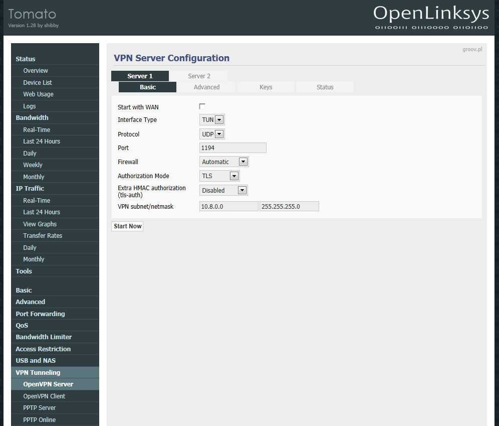 OpenVPN Server